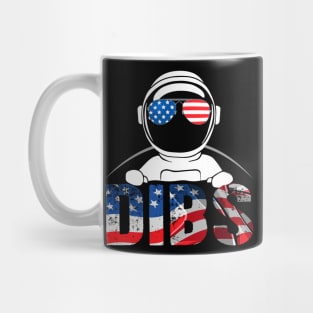 4th Of July Astronaut DIBS Mug